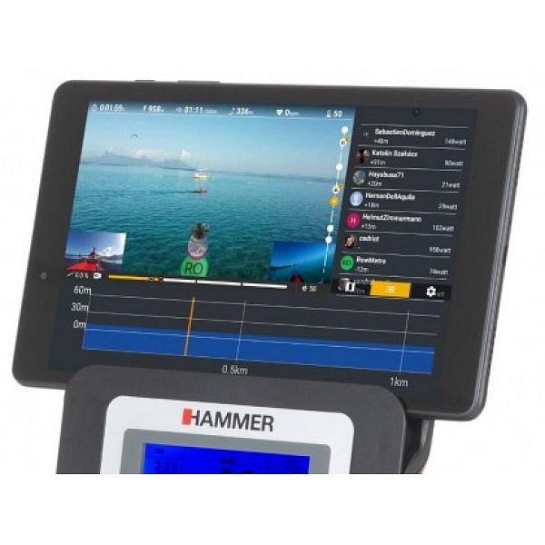 Veslařský trenažér HAMMER Rower Cobra XTR Plus II