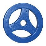 Kotouč pogumovaný Aerobic TUNTURI 2,5 kg pár