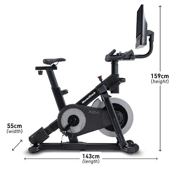 Cyklotrenažér NORDICTRACK X24