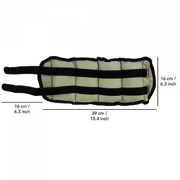 Závaží na zápěstí / kotník TUNTURI  nylon 2 x 2 kg