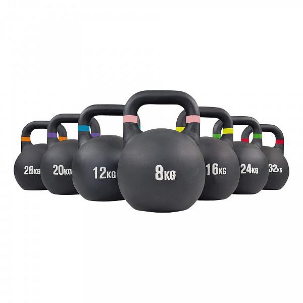 Kettlebell ocelový 16kg TUNTURI Competition